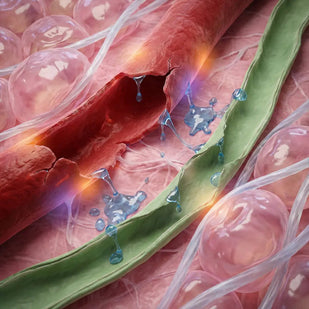 3. Danneggiano i vasi linfatici, li rendono più porosi e l'acqua filtra nei tessuti. Questo crea gonfiore cronico e sensazione di pesantezza.